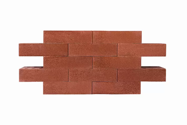 Кирпич колотый облицовочный СПК М150 0,8НФ полнотелый Красный Гранат купить в "Строй-Ресурсе"