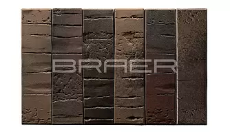 Кирпич лицевой 1 НФ BRAER PRO 28.09 купить в "Строй-Ресурсе"