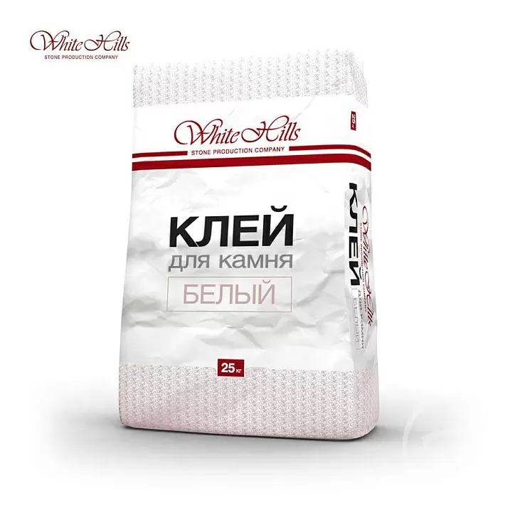 Клей для камня White Hills Белый 25 кг купить в "Строй-Ресурсе"