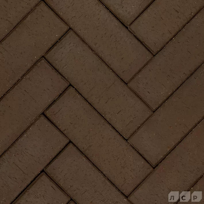 Клинкер тротуарный ЛСР 0,51НФ коричневый "Мюнхен" лонг купить в "Строй-Ресурсе"