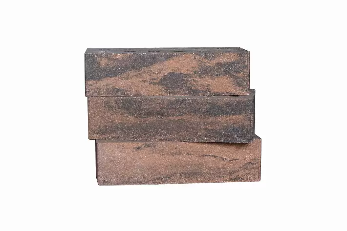 Кирпич колотый облицовочный СПК М150 0,8НФ полнотелый Бронзовая Слюда купить в "Строй-Ресурсе"