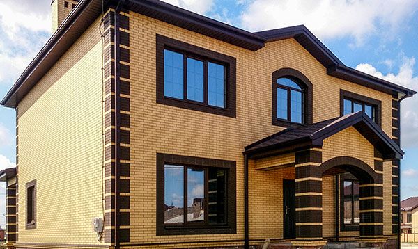 Облицовка кирпичом или отделка под кирпич? Облицовка кирпичом или отделка под кирпич?