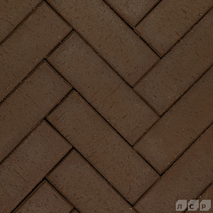 Клинкер тротуарный ЛСР 0,51НФ коричневый "Мюнхен" лонг купить в "Строй-Ресурсе"