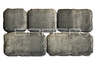 Тротуарная плитка Braer Ривьера Color Mix Туман фотография