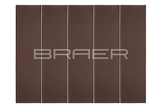 Кирпич лицевой BRAER М150 1,0НФ коричневый купить в "Строй-Ресурсе"