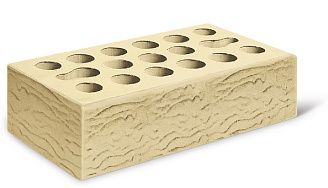 Кирпич лицевой Керма М150 1,0НФ Пшеничное лето риф ут. ст. купить в "Строй-Ресурсе"