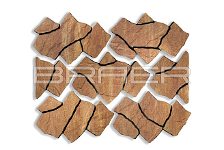 Тротуарная плитка Braer Сан Тропе Color Mix Каньон фотография