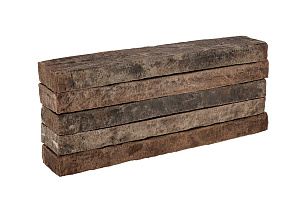 Кирпич клинкерный ТАНДЕМ ручной формовки Печора ригель купить в "Строй-Ресурсе"