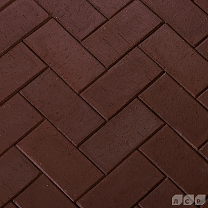 Клинкер тротуарный ЛСР 0,51НФ коричневый "Мюнхен" купить в "Строй-Ресурсе"