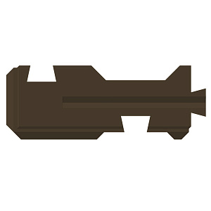 Забор BRICK Блок угловой примыкания левый венге купить в "Строй-Ресурсе"